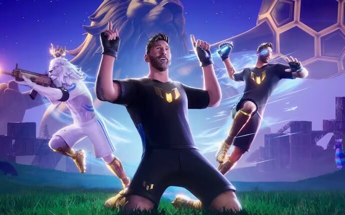 Lionel Messi ya está en Fortnite: un golazo en la batalla