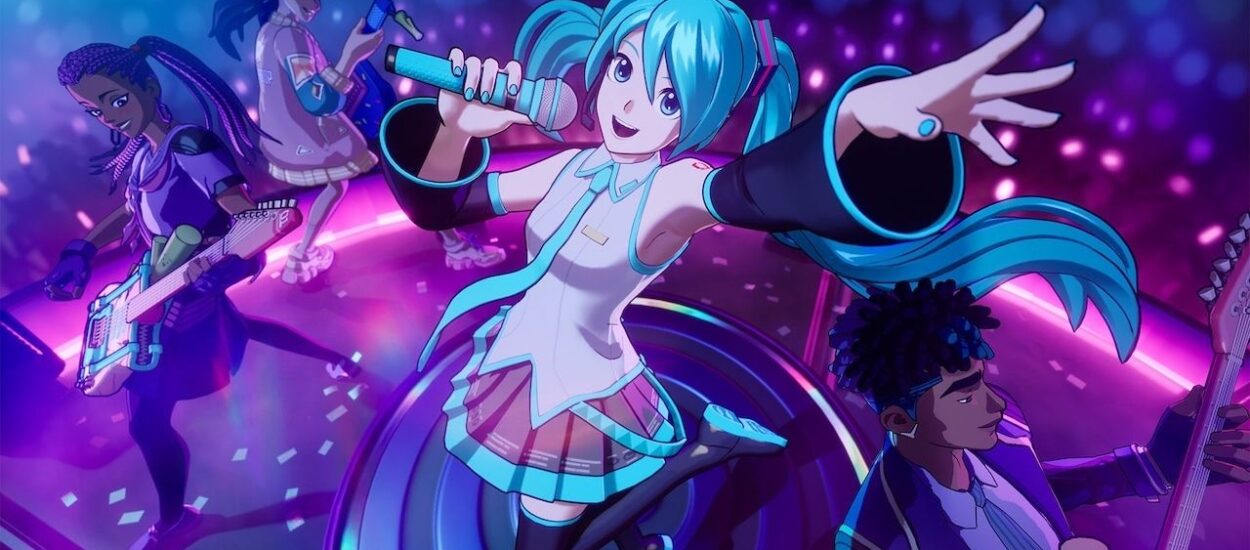 LA WAIFU HATSUNE MIKU LLEGA A FORTNITE