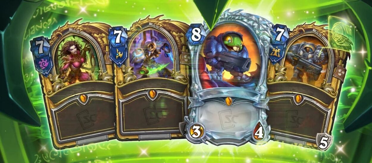 RANKEAMOS EL MINI SET DE HEARTSHTONE X STARCRAFT