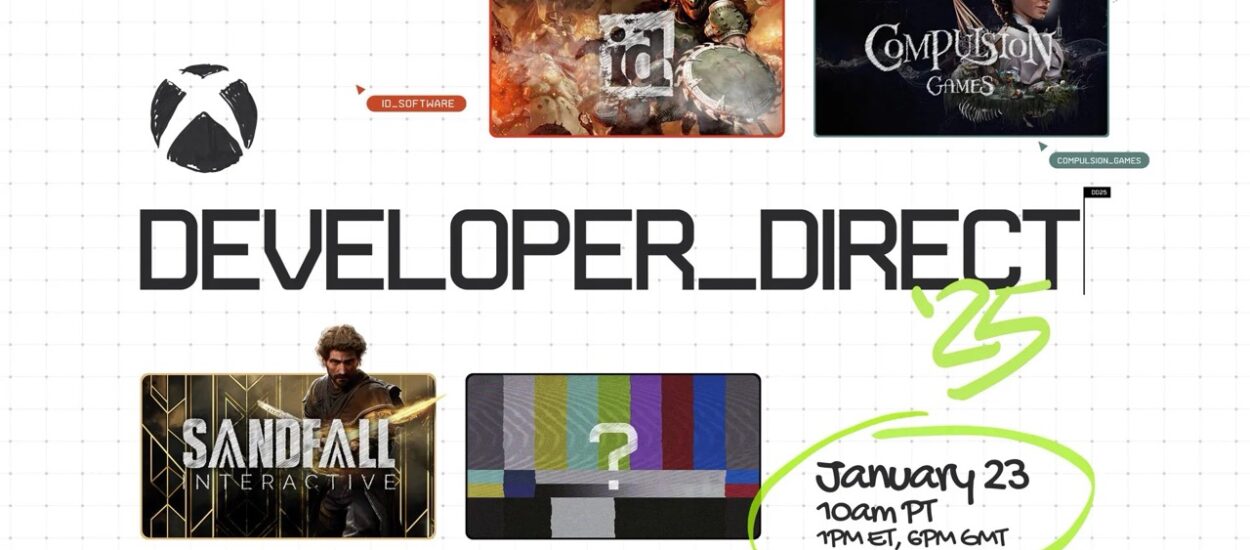 SE ANUNCIA FECHA PARA DEVELOPER DIRECT DE XBOX