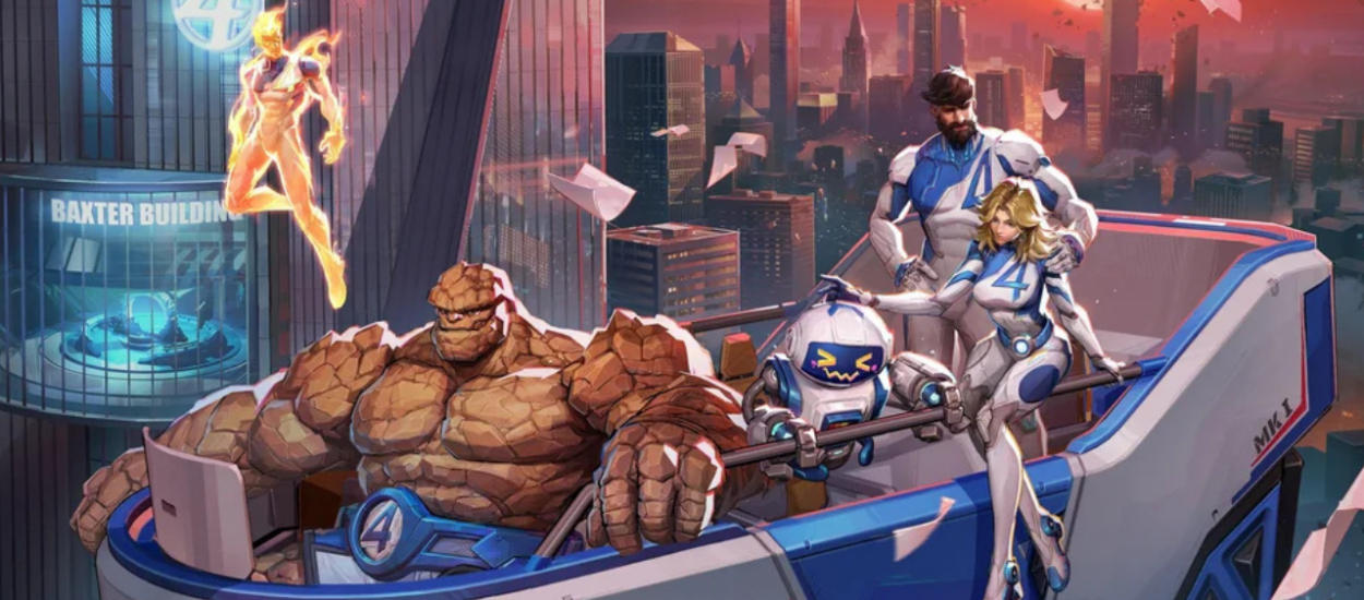 Los Cuatro Fantásticos llegan a Marvel Rivals junto con H.E.R.B.I.E.