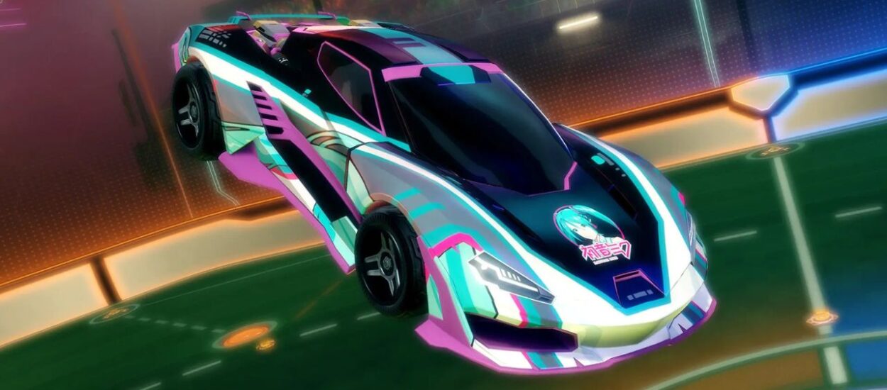 TODAVÍA HAY TIEMPO DE OBTENER LOS OBJETOS DE HATSUNE MIKU EN ROCKET LEAGUE