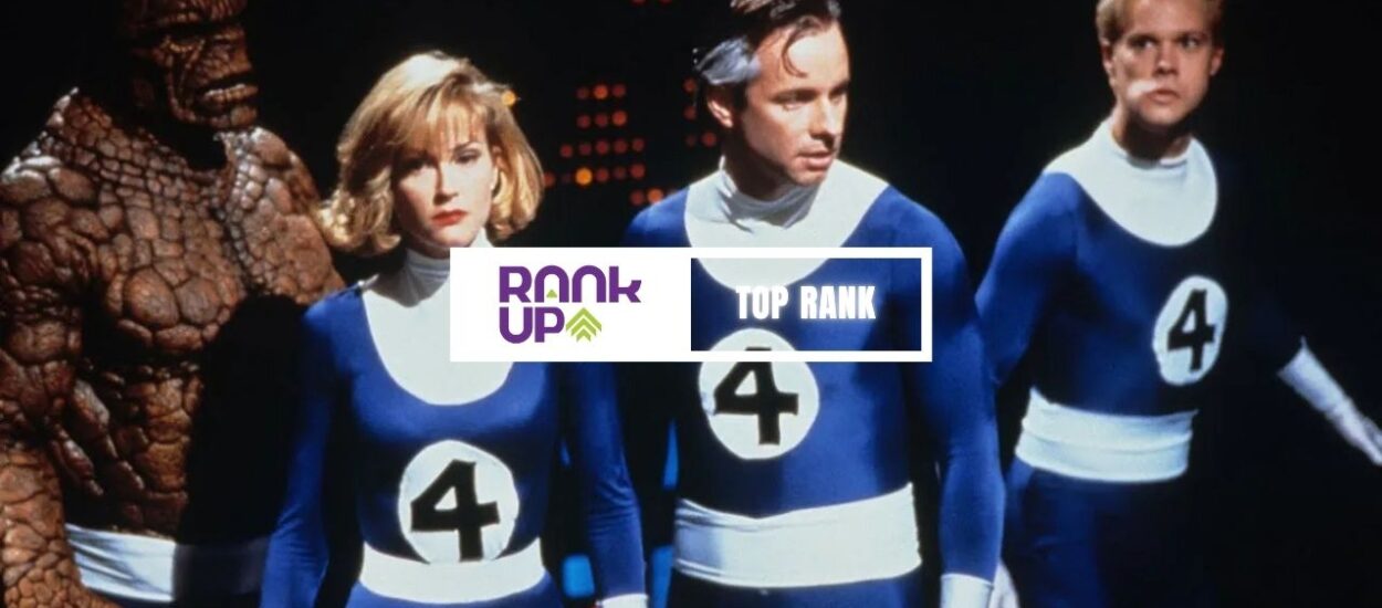 TOP RANK DATOS CURIOSOS DE LOS 4 FANTÁSTICOS QUE DEBERÍAS CONOCER