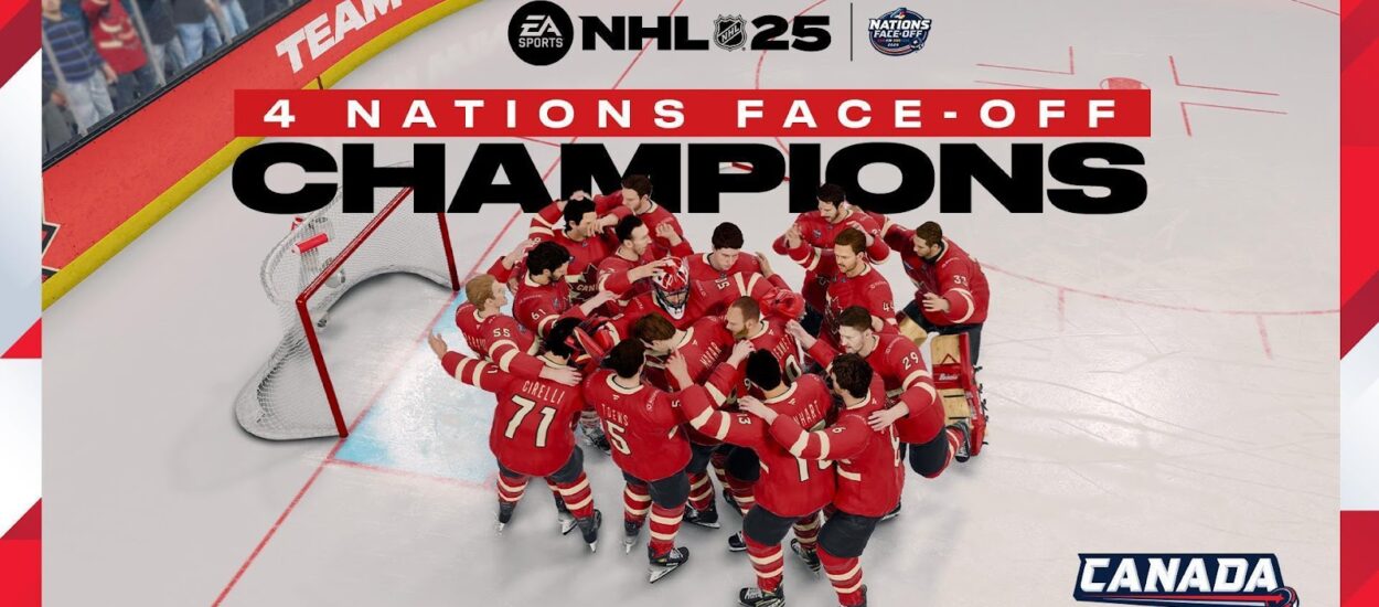 EA SPORTS NHL 25 PREDICE AL CAMPEÓN DEL 4 NATIONS FACE-OFF