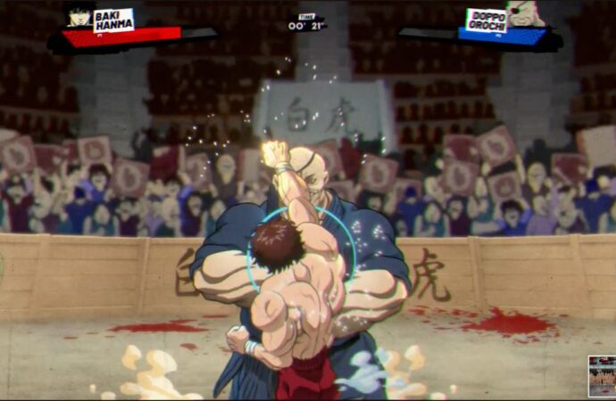 PARECE PUNCH OUT, PERO ES EL VIDEOJUEGO DEL LEGENDARIO ANIME BAKI HANMA