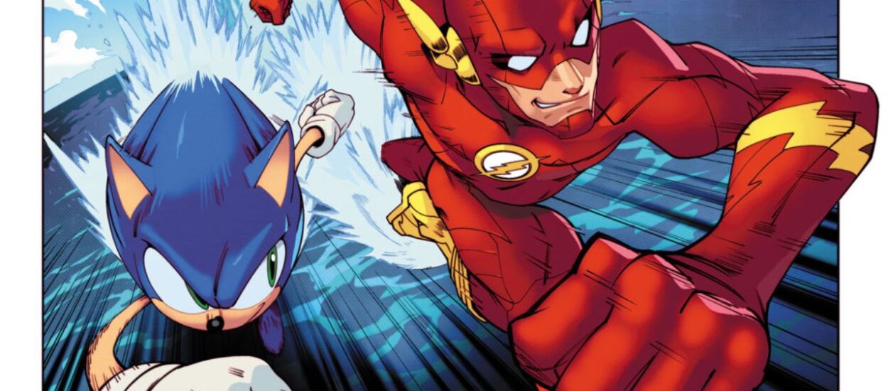 VE LAS PRIMERAS PÁGINAS DEL CÓMIC CROSSVER ENTRE SONIC Y LA LIGA DE LA JUSTICIA