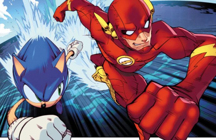 VE LAS PRIMERAS PÁGINAS DEL CÓMIC CROSSVER ENTRE SONIC Y LA LIGA DE LA JUSTICIA