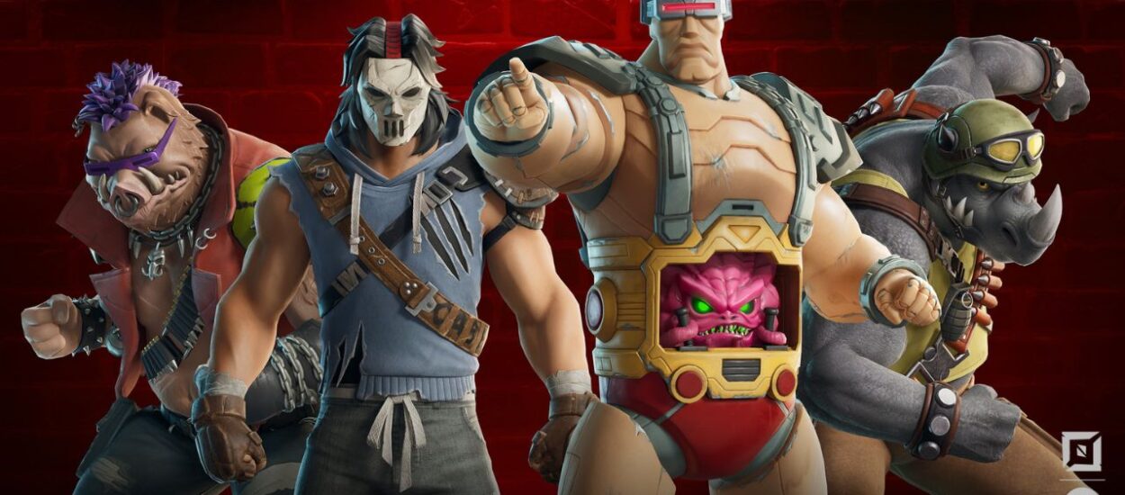 LAS TORTUGAS NINJA REGRESAN A FORTNITE Y DEBUTAN EN ROCKET LEAGUE