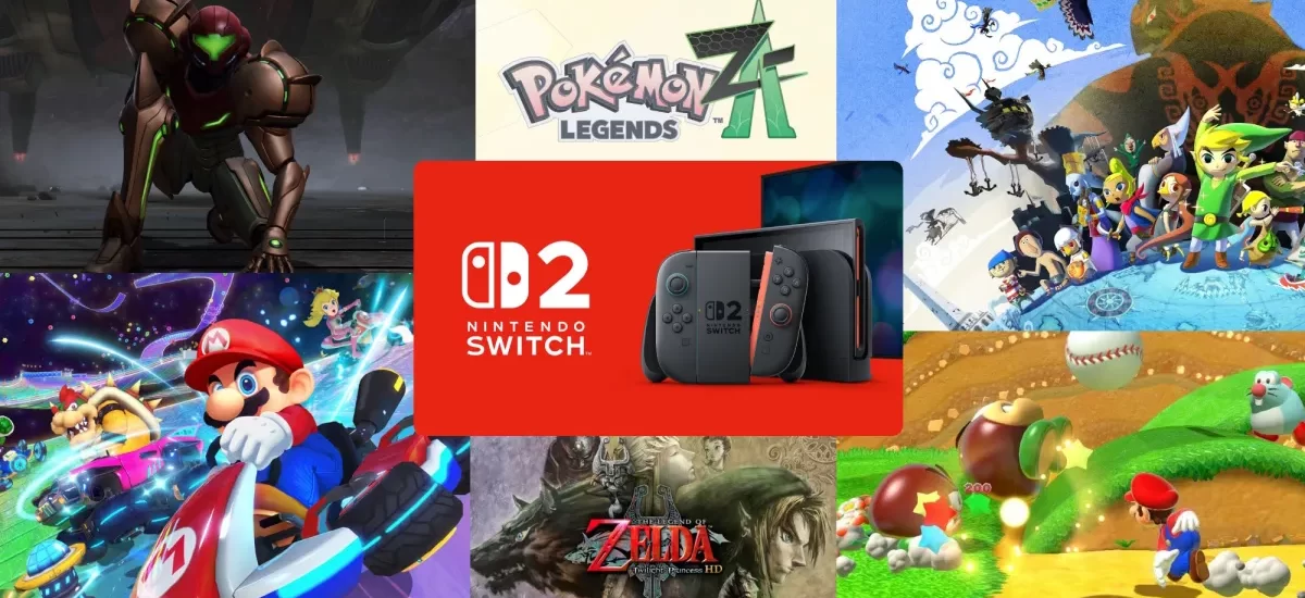 SE REVELAN LOS TAMAÑOS DE LOS PRIMEROS JUEGOS DE NINTENDO SWITCH 2