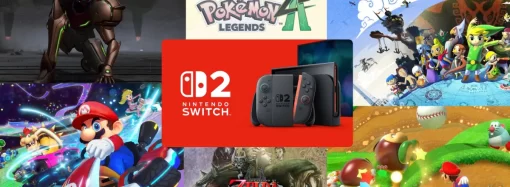 SE REVELAN LOS TAMAÑOS DE LOS PRIMEROS JUEGOS DE NINTENDO SWITCH 2