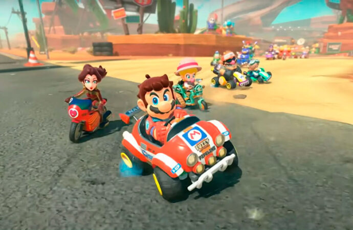 MARIO KART WORLD SUMA CARRERAS POR EQUIPOS EN SUPERVIVENCIA