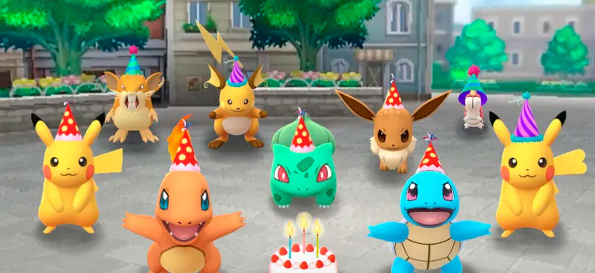 POKÉMON GO CELEBRA SU 9.º ANIVERSARIO CON EVENTO ESPECIAL