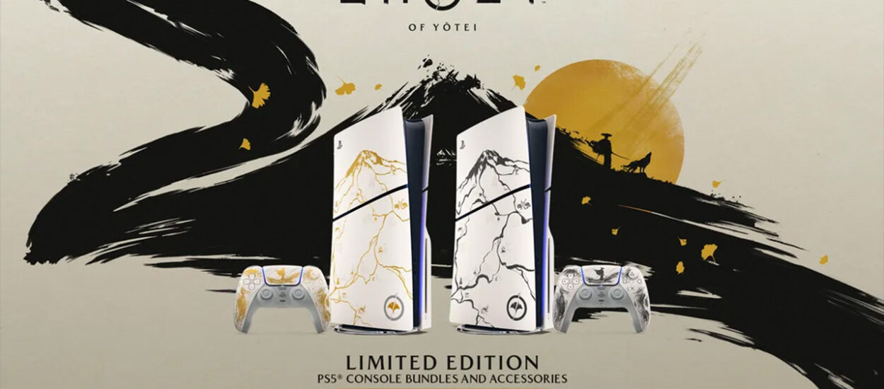 SONY ANUNCIA EDICIONES LIMITADAS DE PS5 INSPIRADAS EN GHOST OF YŌTEI