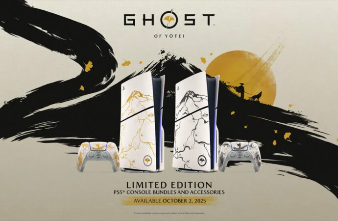 SONY ANUNCIA EDICIONES LIMITADAS DE PS5 INSPIRADAS EN GHOST OF YŌTEI