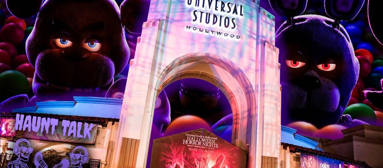 UNIVERSAL ANUNCIA UNA CASA EMBRUJADA CON TEMÁTICA DE FNAF