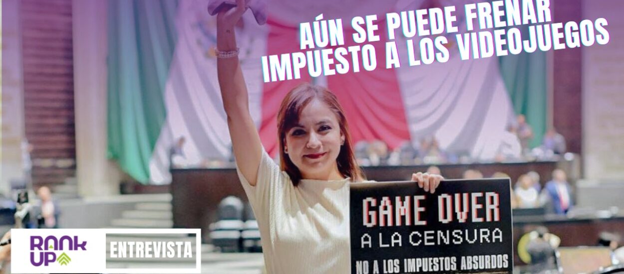 TODAVÍA HAY OPORTUNIDAD DE FRENAR EL IMPUESTO A VIDEOJUEGOS. ENTREVISTA CON IRAÍS REYES
