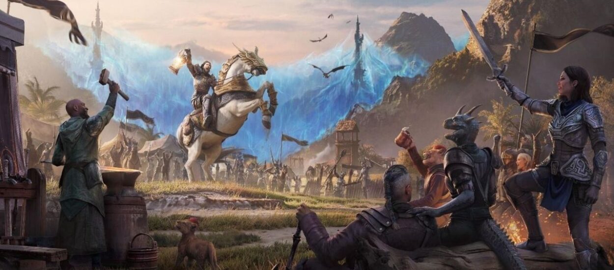 THE ELDER SCROLLS ONLINE: LA BATALLA POR EL MURO CONVULSO YA COMENZÓ