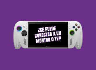 ¿SE PUEDE CONECTAR LA ROG XBOX ALLY A UN MONITOR O TV?