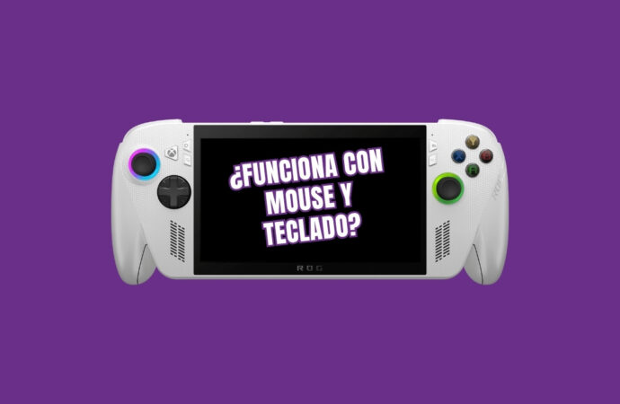 ¿SE PUEDE CONECTAR MOUSE Y TECLADO A LA ROG XBOX ALLY?