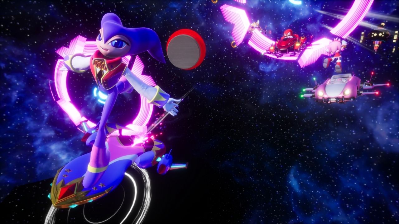 NiGHTS LLEGA GRATIS A SONIC RACING: CROSSWORLDS