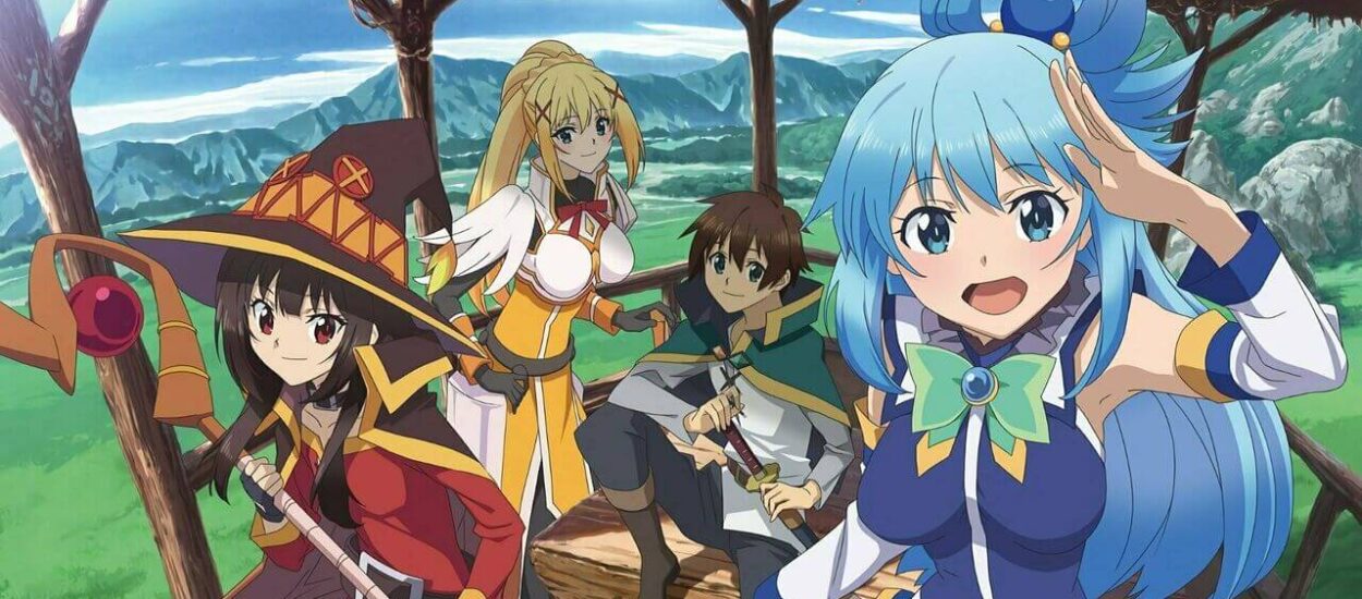 KONOSUBA CONFIRMA SU CUARTA TEMPORADA EN SU 10º ANIVERSARIO