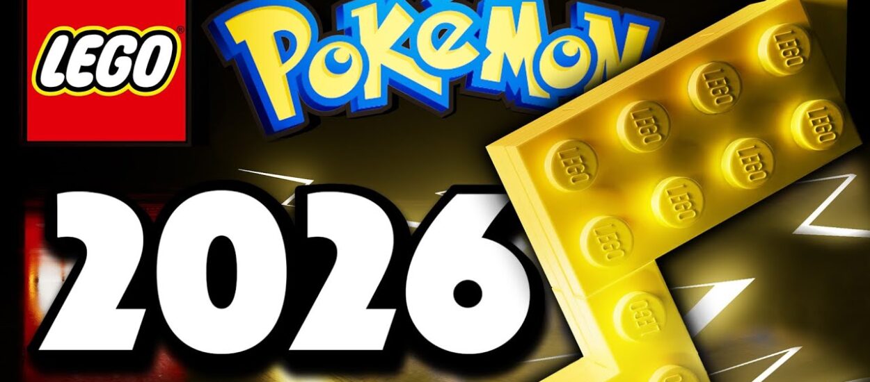 ¡ATRÁPALOS Y CONSTRUYELOS! LEGO REVELA LOS PRIMEROS SETS DE LEGO® POKÉMON