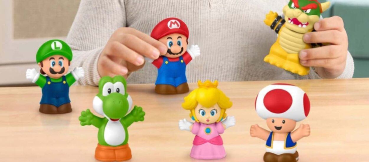 NINTENDO Y FISHER-PRICE LANZAN FIGURAS Y PLAYSETS MY MARIO LITTLE PEOPLE
