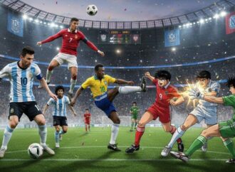 IA ENFRENTA A MESSI, CR7, MARADONA Y PELÉ CONTRA LOS SUPERCAMPEONES