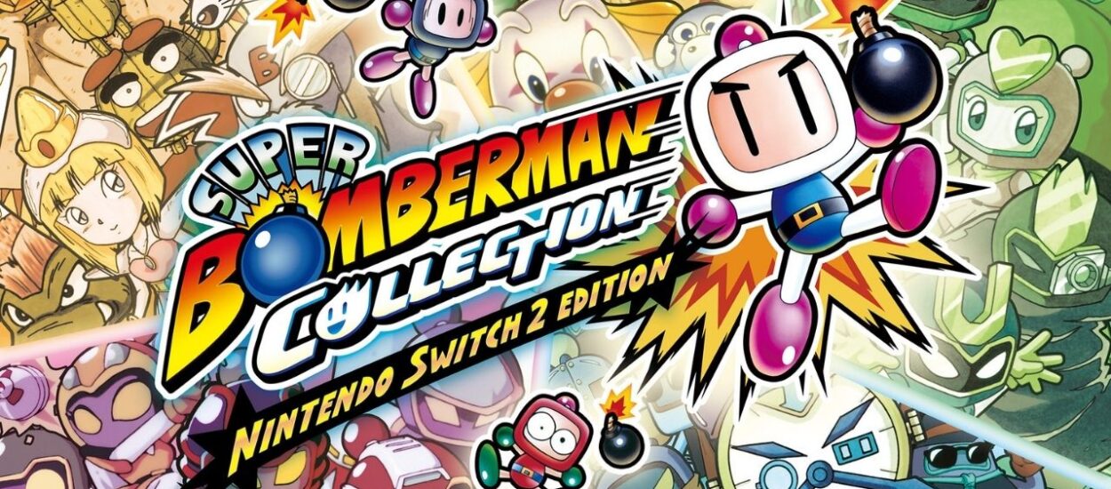 SUPER BOMBERMAN COLLECTION LLEGA HOY A SWITCH 2