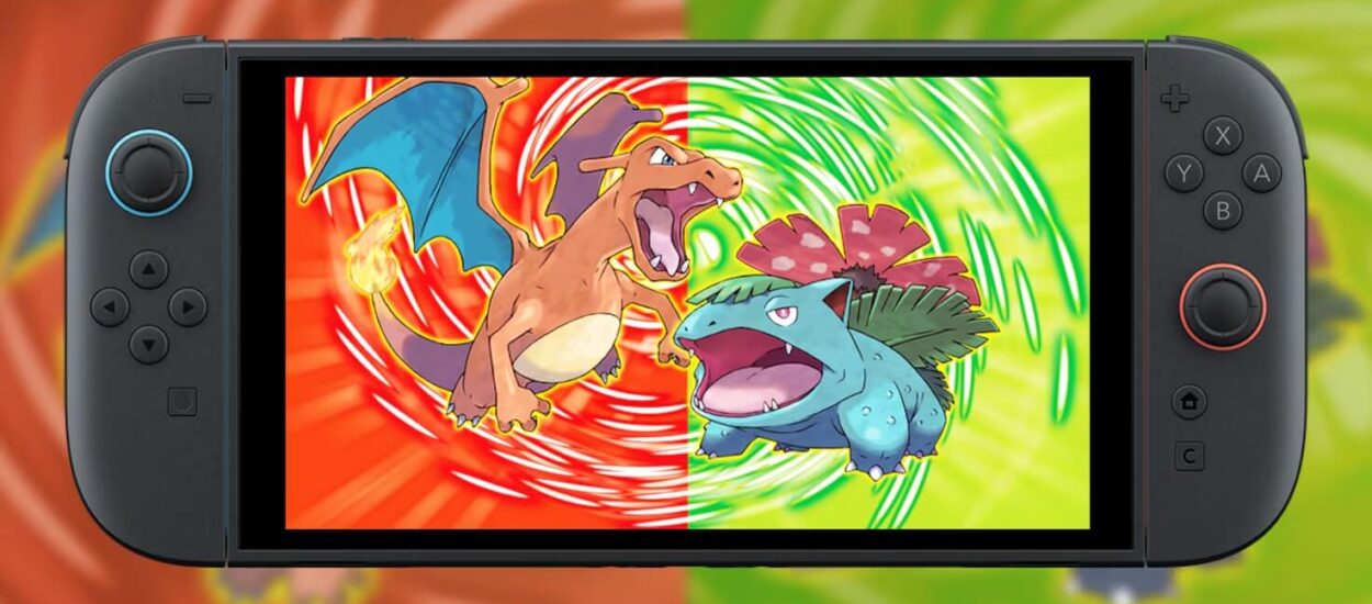 POKÉMON ROJO FUEGO Y VERDE HOJA REGRESAN EN SWITCH