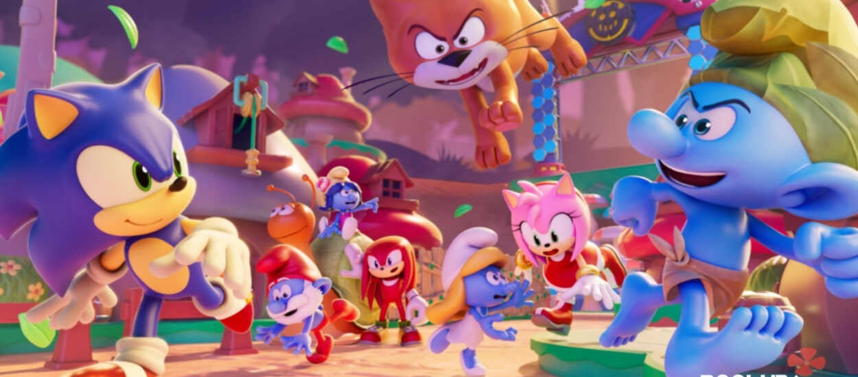 ¡INVASIÓN AZUL EN LA PISTA! SONIC RUMBLE SE ALÍA CON LOS PITUFOS EN UN CROSSOVER DE LOCURA