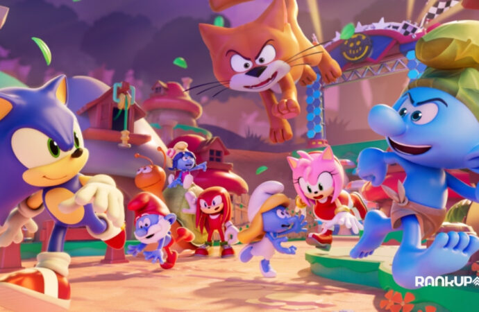 ¡INVASIÓN AZUL EN LA PISTA! SONIC RUMBLE SE ALÍA CON LOS PITUFOS EN UN CROSSOVER DE LOCURA