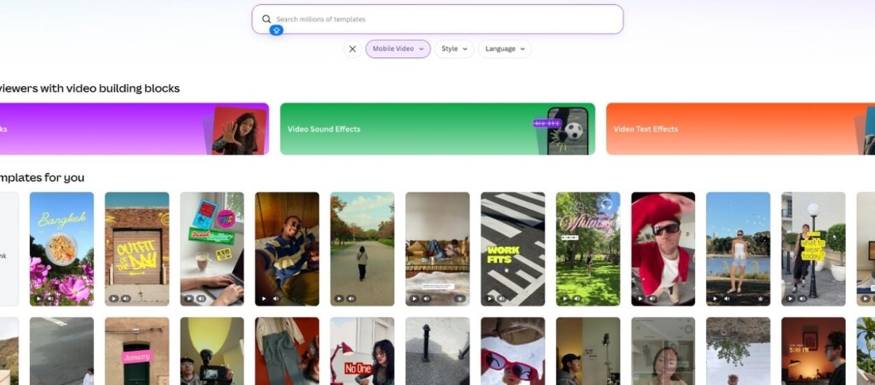 CANVA AHORA TIENE MÁS PLANTILLAS EN VIDEO VERTICAL Y MUCHAS DISEÑADAS EN ESPAÑOL