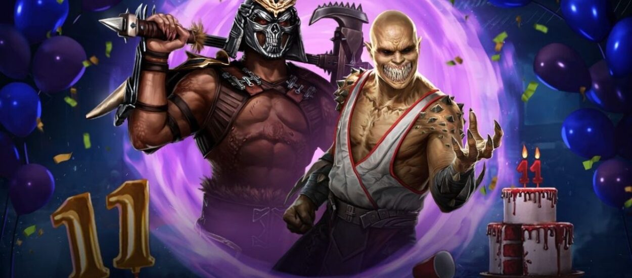 MORTAL KOMBAT MOBILE CELEBRA 11 AÑOS CON PERSONAJES DE LA NUEVA PELÍCULA