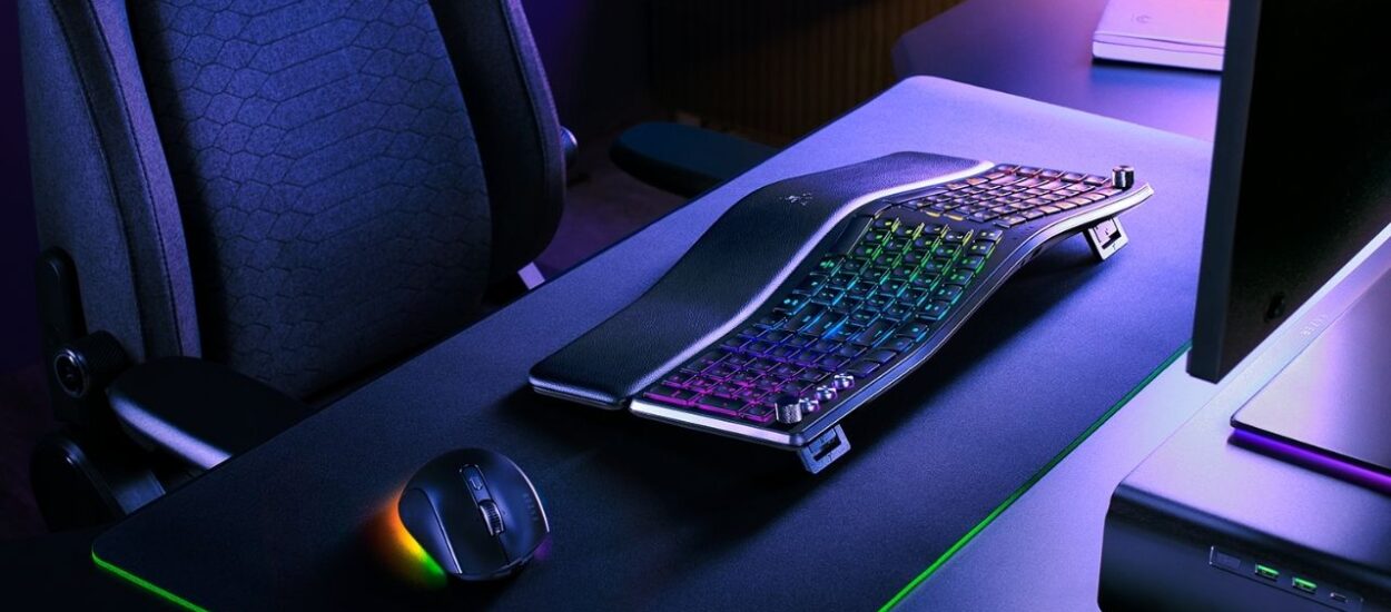 RAZER PRESENTA SU TECLADO ERGONÓMICO MÁS AVANZADO