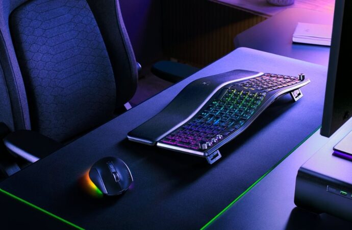 RAZER PRESENTA SU TECLADO ERGONÓMICO MÁS AVANZADO