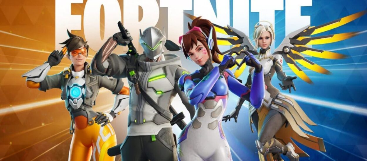 FINALMENTE LLEGAN LOS SKINS DE OVERWATCH A FORTNITE