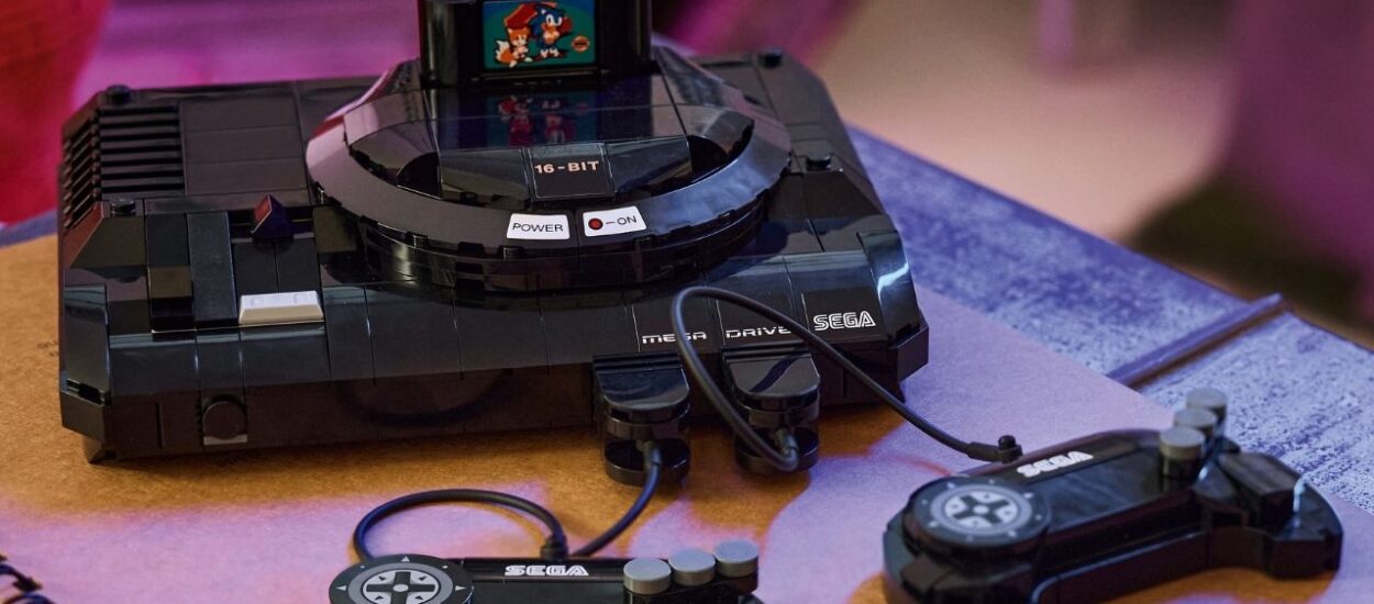 LEGO Y SEGA REVIVEN LA ERA RETRO CON UNA SEGA GENESIS HECHA DE BLOQUES