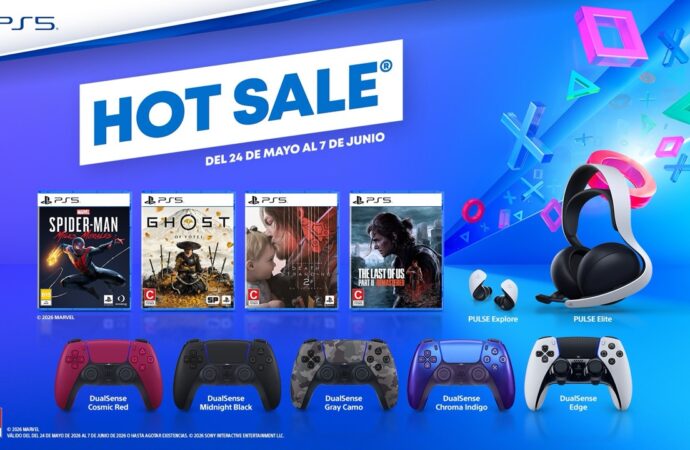 AQUÍ TE DEJAMOS LOS DESCUENTOS DE PLAYSTATION EN HOTSALE EN CONTROLES Y JUEGOS