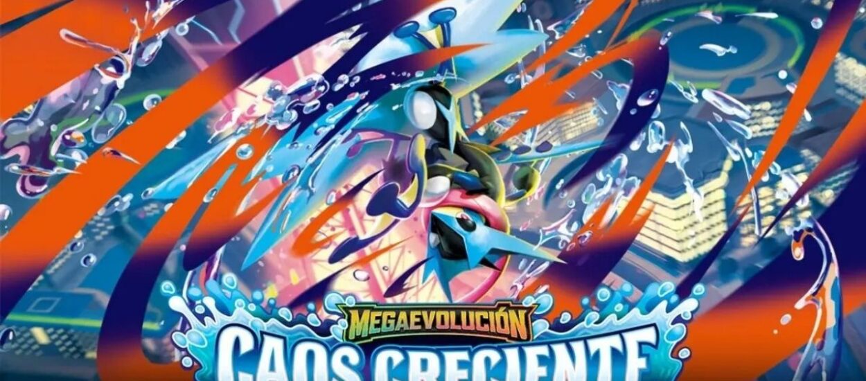 ¡CAOS ASEGURADO! POKÉMON TCG LANZA “MEGAEVOLUCIÓN: CAOS CRECIENTE” CON MEGA GRENINJA A LA CABEZA