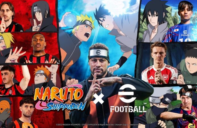 NARUTO LLEGA A eFOOTBALL CON NEYMAR, SASUKE Y EFECTOS NINJA ESPECIALES