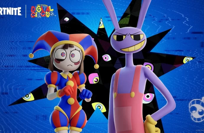 ¡TODO EL CAOS DEL CIRCO! POMPNI Y JAX ATERRIZAN EN FORTNITE ESTE 12 DE JUNIO