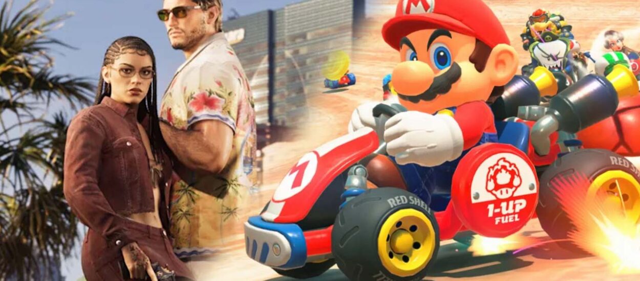 GTA VI Y MARIO KART WORLD PODRÍAN MARCAR EL FUTURO DE LOS JUEGOS DE 80 DÓLARES