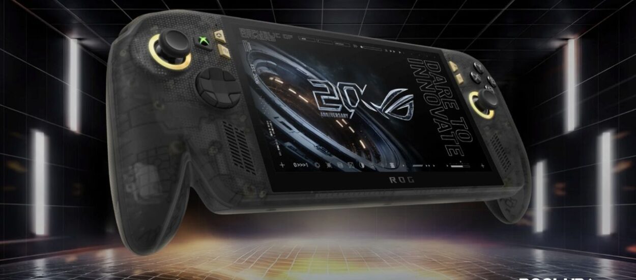 ROG PRESENTA UNA NUEVA ALLY X CON PANTALLA OLED