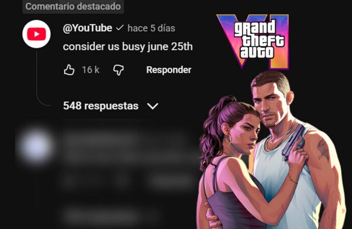 ¿SE ACERCA EL TERCER TRAILER DE GTA VI? UN MENSAJE DE YOUTUBE ILUSIONA A LOS FANS