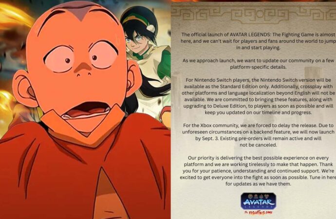 AVATAR LEGENDS: THE FIGHTING GAME RETRASA SU LANZAMIENTO EN XBOX Y DETALLA CAMBIOS PARA SWITCH