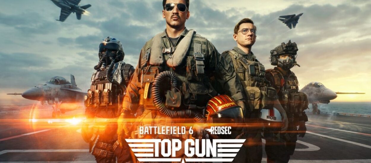 BATTLEFIELD 6 DESPEGA CON TOP GUN EN SU PRIMER GRAN CROSSOVER OFICIAL