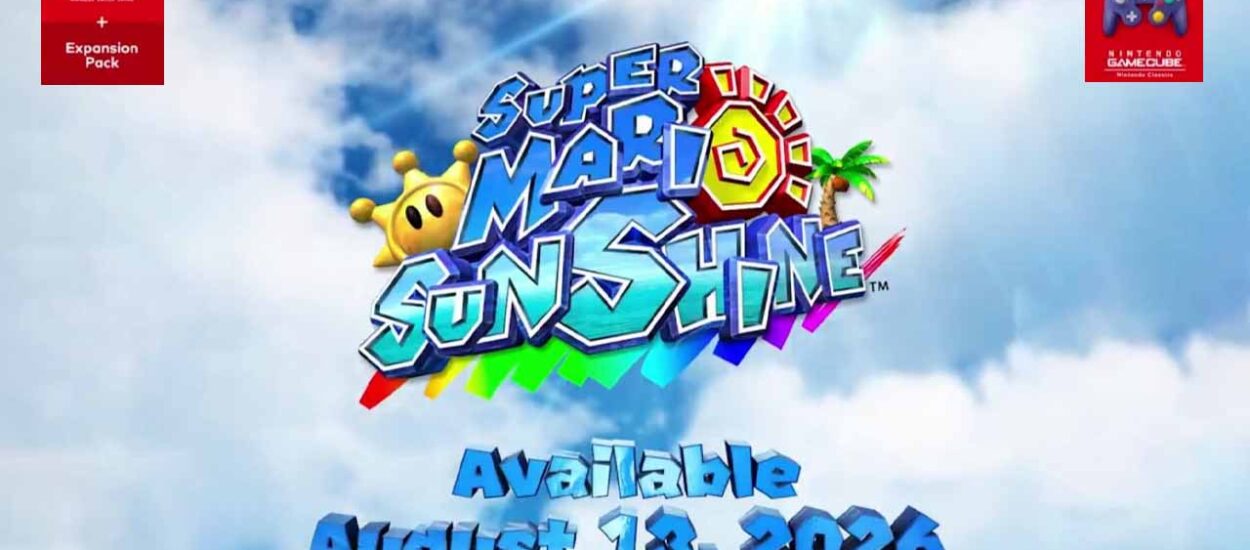 DE GAMECUBE A SWITCH 2: SUPER MARIO SUNSHINE REGRESA A LA ISLA DELFINO