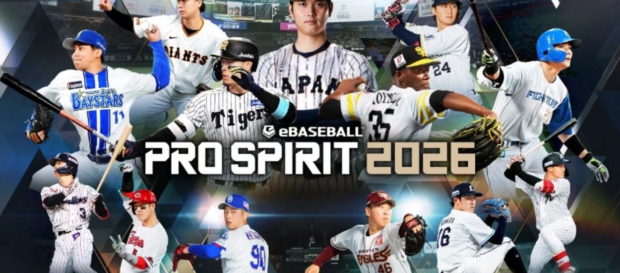 EBASEBALL: PRO SPIRIT 2026 YA ESTÁ DISPONIBLE EN PS5 Y STEAM