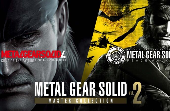 KONAMI REVELA LAS MEJORAS DE MGS4 Y PEACE WALKER EN METAL GEAR SOLID MASTER COLLECTION VOL. 2